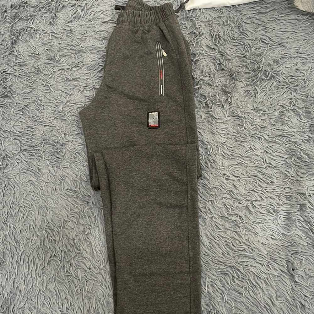 Under armor grey sweats